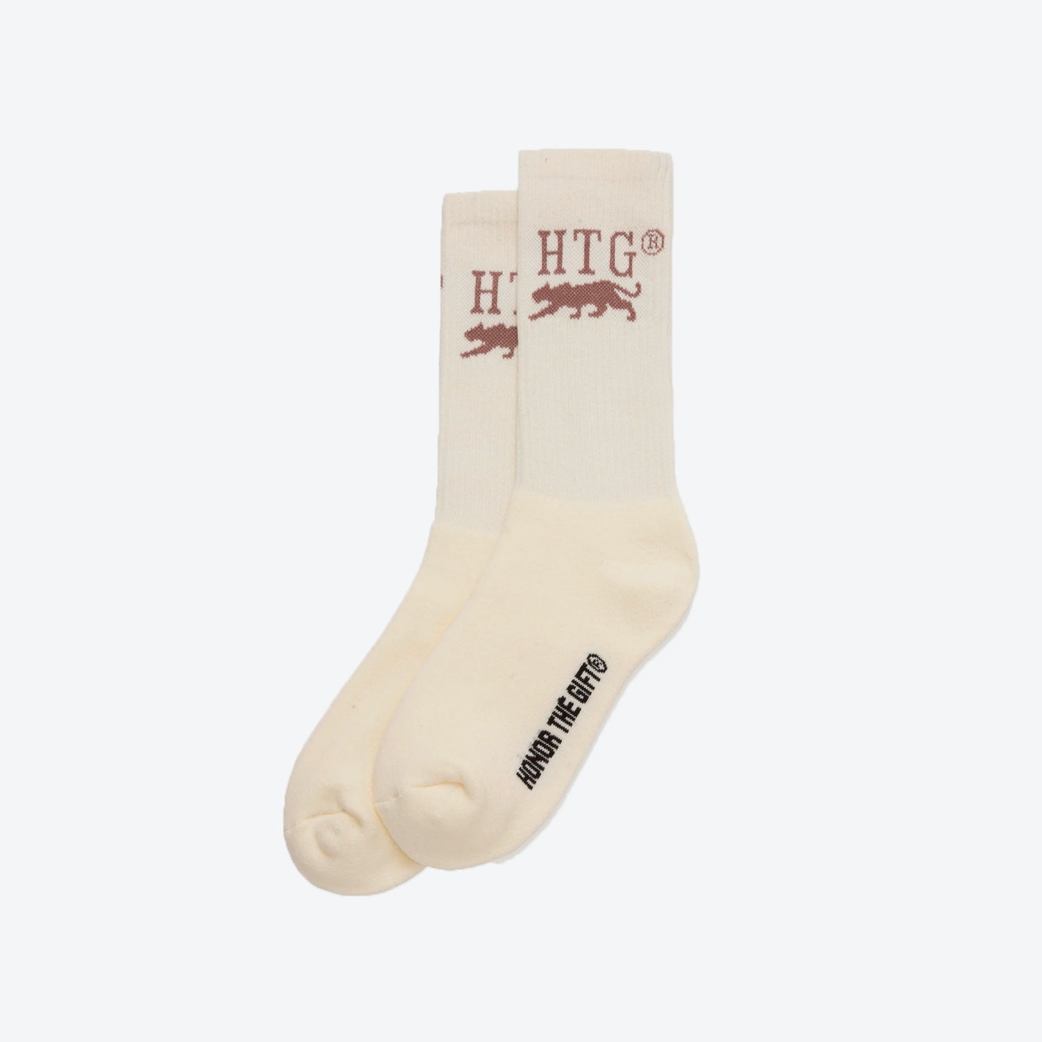 H.T.G. Noble Socks Cream