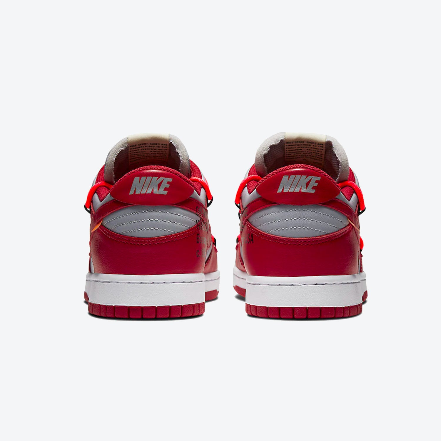 Nike Off White Dunk - University Red